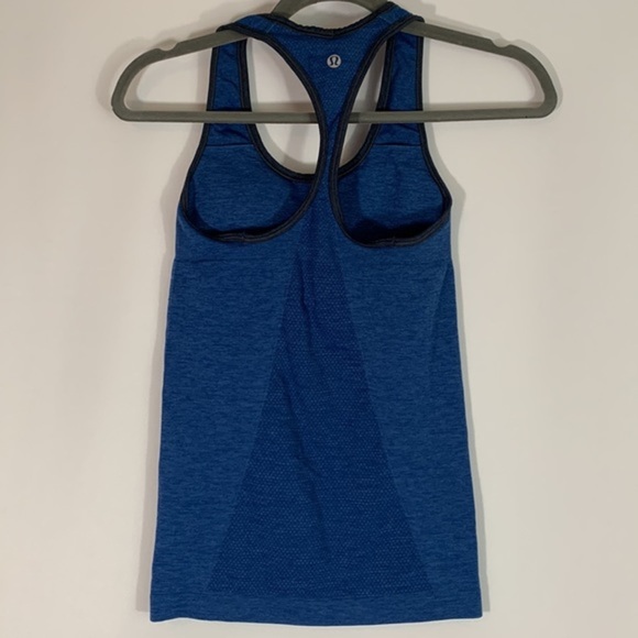 Lululemon Dark Blue Athletic Tank Top - Picture 3 of 5